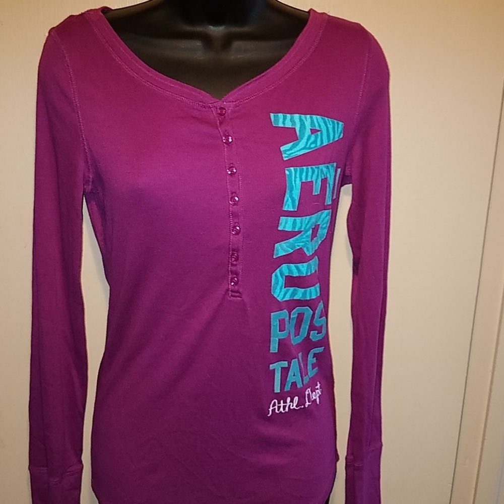 womens aeropostale long sleeve shirt